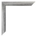 Mura MDF Cadre Photo 36x49cm Gris Patiné Detail Coin | Yourdecoration.fr