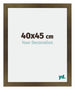 Mura MDF Cadre Photo 40x45cm Bronze Décor De Face Mesure | Yourdecoration.fr