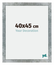 Mura MDF Cadre Photo 40x45cm Fer Patine De Face Mesure | Yourdecoration.fr