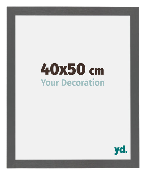 Mura MDF Cadre Photo 40x50cm Anthracite Mesure | Yourdecoration.fr