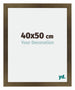 Mura MDF Cadre Photo 40x50cm Bronze Décor De Face Mesure | Yourdecoration.fr