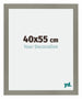 Mura MDF Cadre Photo 40x55cm Gris De Face Mesure | Yourdecoration.fr