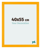 Mura MDF Cadre Photo 40x55cm Jaune De Face Mesure | Yourdecoration.fr