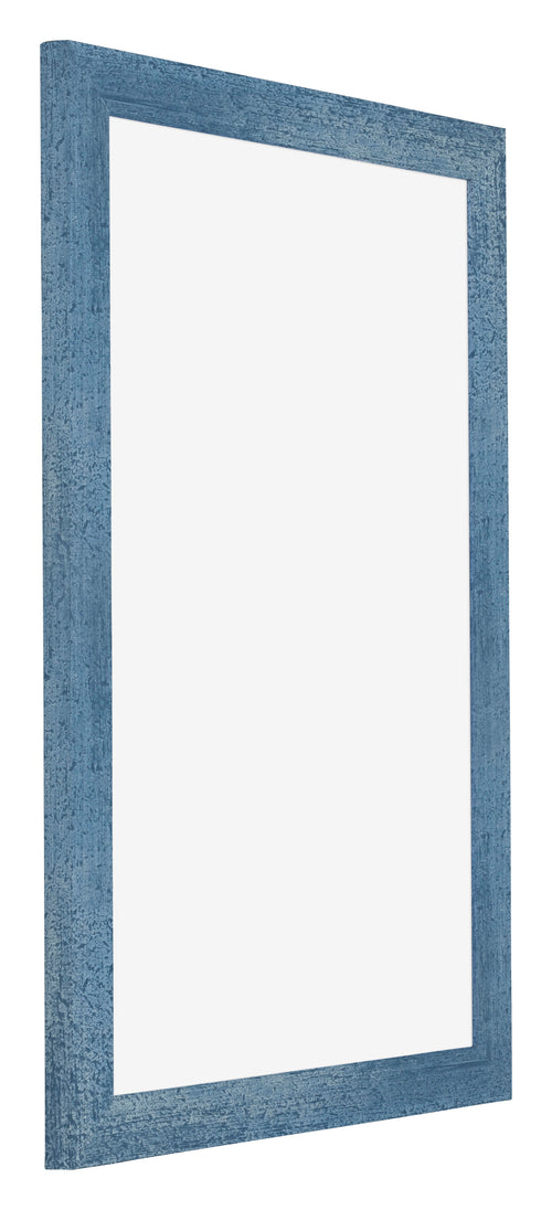 Mura MDF Cadre Photo 40x60cm Bleu Brillant Geveegd De Face Oblique | Yourdecoration.fr