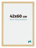 Mura MDF Cadre Photo 42x60cm Décor Érable De Face Mesure | Yourdecoration.fr