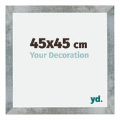 Mura MDF Cadre Photo 45x45cm Fer Patine De Face Mesure | Yourdecoration.fr