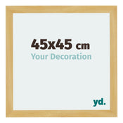 Mura MDF Cadre Photo 45x45cm Pin Décor De Face Mesure | Yourdecoration.fr