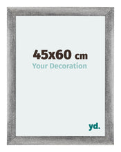 Mura MDF Cadre Photo 45x60cm Gris Balayé De Face Mesure | Yourdecoration.fr