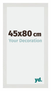 Mura MDF Cadre Photo 45x80cm Blanc Mat De Face Mesure | Yourdecoration.fr