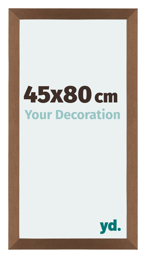 Mura MDF Cadre Photo 45x80cm Cuivre Decor De Face Mesure | Yourdecoration.fr