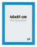 Mura MDF Cadre Photo 46x61cm Bleu Brillant De Face Mesure | Yourdecoration.fr