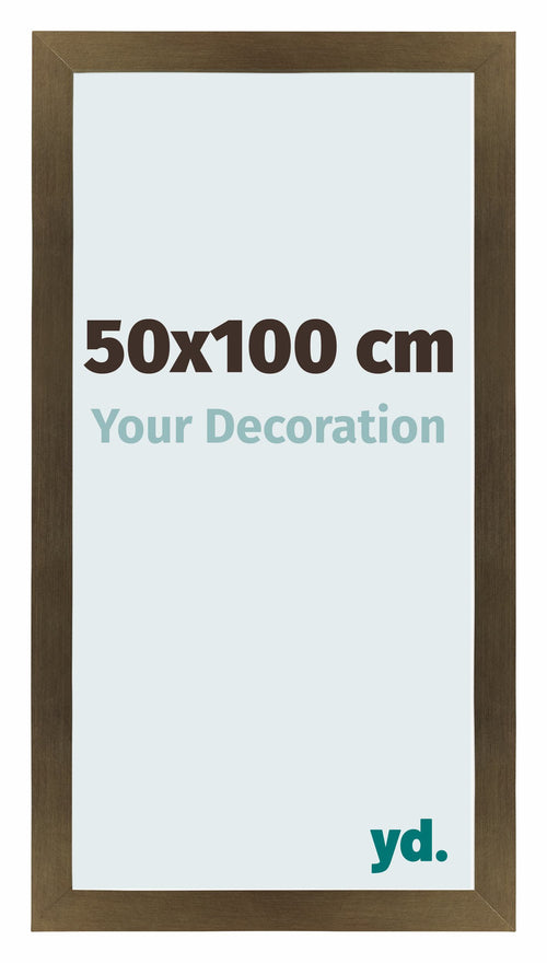 Mura MDF Cadre Photo 50x100cm Bronze D��cor De Face Mesure | Yourdecoration.fr