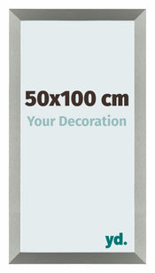 Mura MDF Cadre Photo 50x100cm Champagne De Face Mesure | Yourdecoration.fr