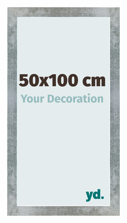 Mura MDF Cadre Photo 50x100cm Fer Patine De Face Mesure | Yourdecoration.fr