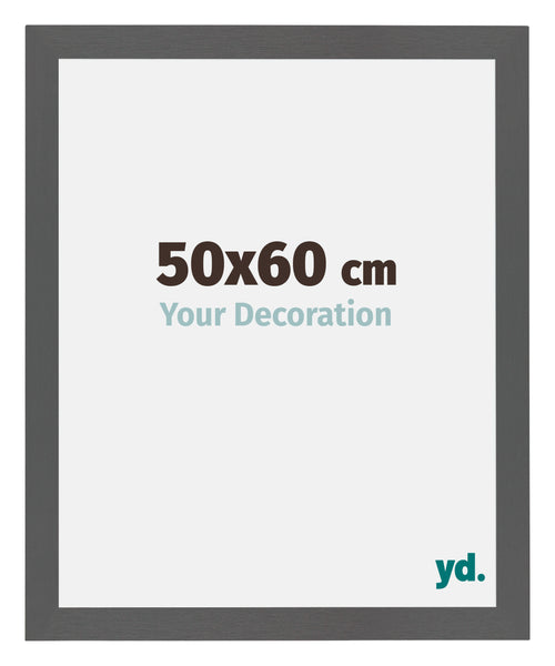 Mura MDF Cadre Photo 50x60cm Anthracite Mesure | Yourdecoration.fr