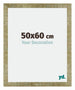 Mura MDF Cadre Photo 50x60cm Or Antique De Face Mesure | Yourdecoration.fr