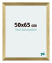 Mura MDF Cadre Photo 50x65cm Or Brillant De Face Mesure | Yourdecoration.fr