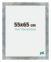 Mura MDF Cadre Photo 55x65cm Fer Patine De Face Mesure | Yourdecoration.fr