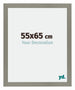 Mura MDF Cadre Photo 55x65cm Gris De Face Mesure | Yourdecoration.fr