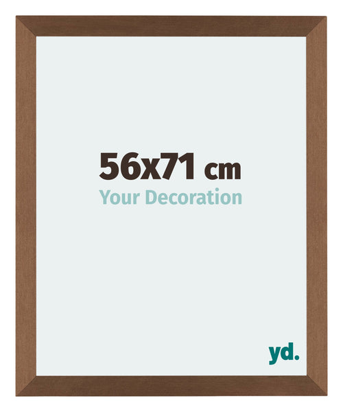 Mura MDF Cadre Photo 56x71cm Cuivre Decor De Face Mesure | Yourdecoration.fr