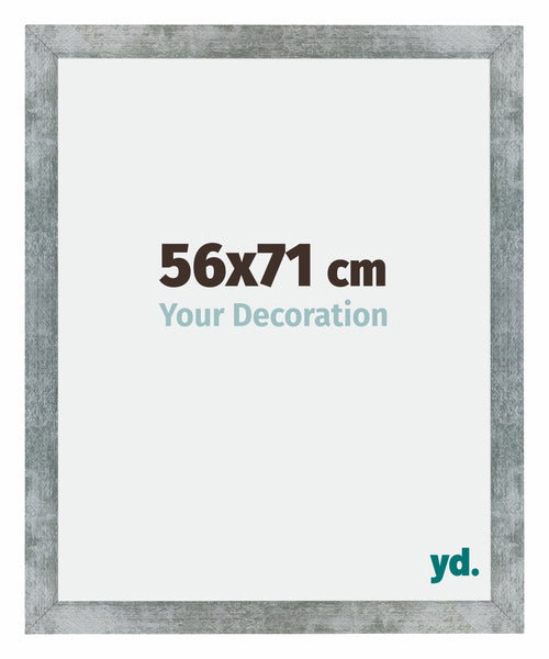 Mura MDF Cadre Photo 56x71cm Fer Patine De Face Mesure | Yourdecoration.fr