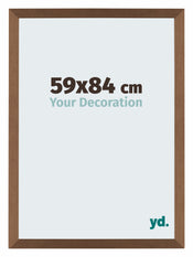 Mura MDF Cadre Photo 59x84cm Acajou De Face Mesure | Yourdecoration.fr