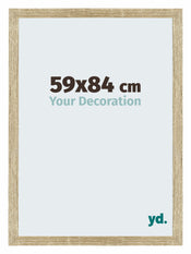 Mura MDF Cadre Photo 59x84cm Chene Sonoma De Face Mesure | Yourdecoration.fr