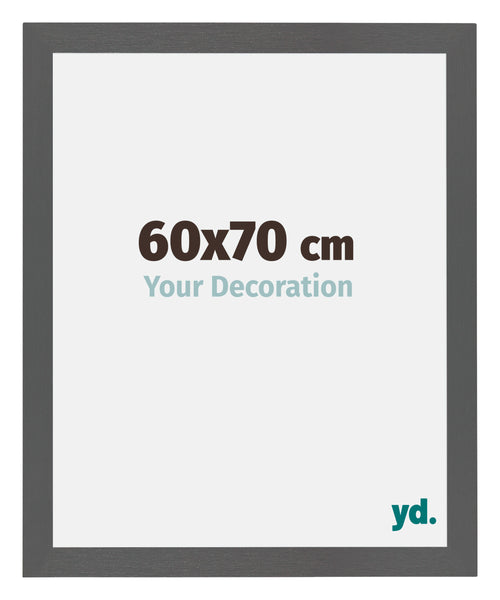 Mura MDF Cadre Photo 60x70cm Anthracite Mesure | Yourdecoration.fr