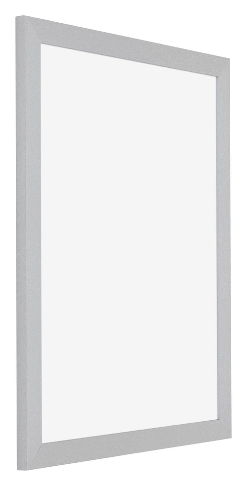 Mura MDF Cadre Photo 60x70cm Argent Mat De Face Oblique | Yourdecoration.fr