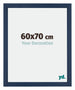 Mura MDF Cadre Photo 60x70cm Bleu Foncé Patine De Face Mesure | Yourdecoration.fr