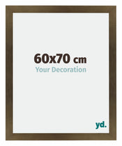 Mura MDF Cadre Photo 60x70cm Bronze Décor De Face Mesure | Yourdecoration.fr