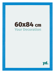 Mura MDF Cadre Photo 60x84cm Bleu Brillant De Face Mesure | Yourdecoration.fr