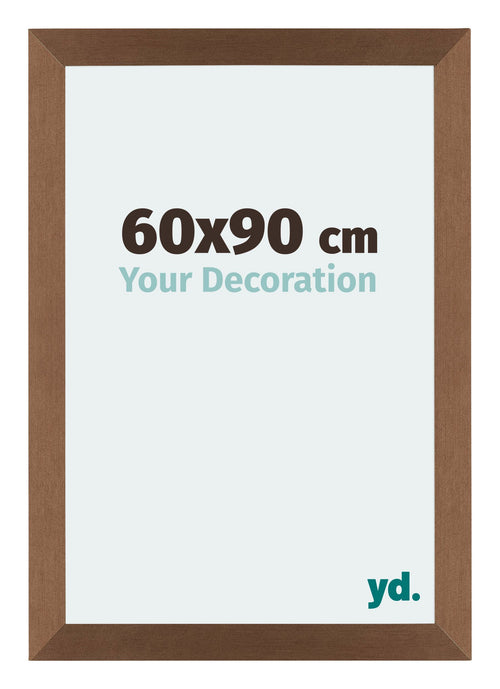 Mura MDF Cadre Photo 60x90cm Cuivre Decor De Face Mesure | Yourdecoration.fr