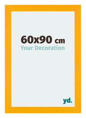 Mura MDF Cadre Photo 60x90cm Jaune De Face Mesure | Yourdecoration.fr