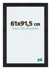 Mura MDF Cadre Photo 61x91 5cm Noir Grain De Bois De Face Mesure | Yourdecoration.fr