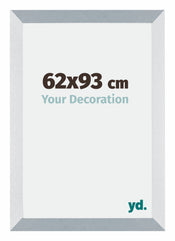 Mura MDF Cadre Photo 62x93cm Aluminium Brossé De Face Mesure | Yourdecoration.fr