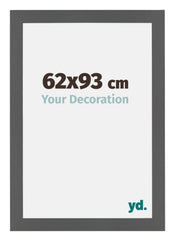 Mura MDF Cadre Photo 62x93cm Anthracite Mesure | Yourdecoration.fr