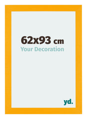 Mura MDF Cadre Photo 62x93cm Jaune De Face Mesure | Yourdecoration.fr