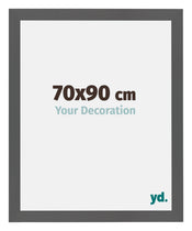 Mura MDF Cadre Photo 70x90cm Anthracite Mesure | Yourdecoration.fr