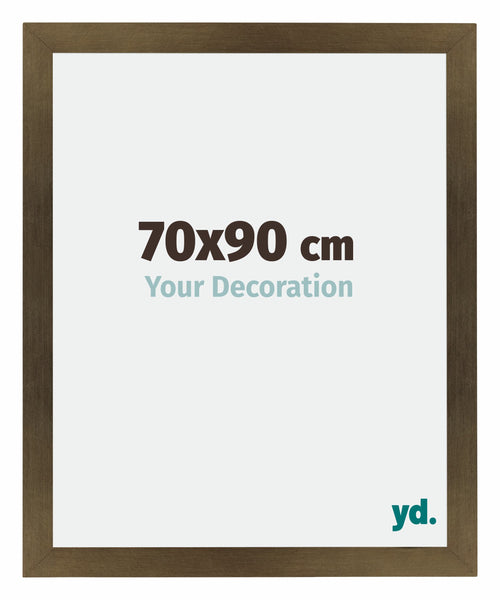 Mura MDF Cadre Photo 70x90cm Bronze Décor De Face Mesure | Yourdecoration.fr