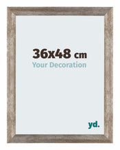 Mura MDF Cadre Photo 36x48cm Noyer De Face Mesure | Yourdecoration.fr