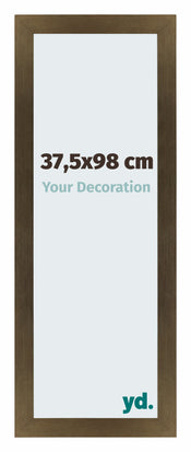 Mura MDF Cadre Photo 37 5x98cm Bronze Decor De Face Mesure | Yourdecoration.fr