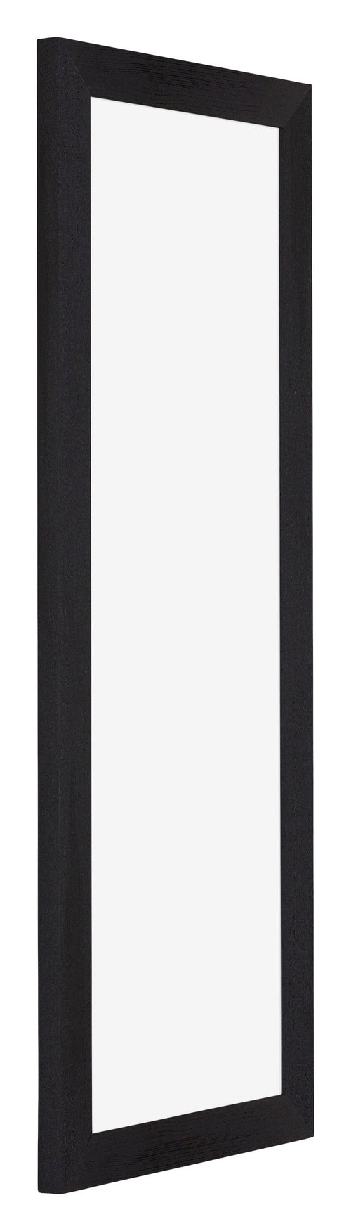 Mura MDF Cadre Photo 37 5x98cm Noir Grain de Bois De Face Oblique | Yourdecoration.fr