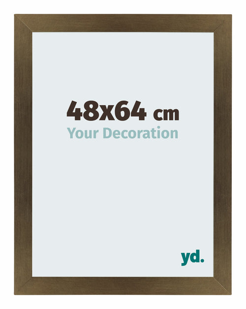 Mura MDF Cadre Photo 48x64cm Bronze Decor De Face Mesure | Yourdecoration.fr