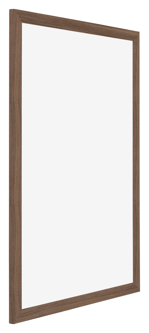 Mura MDF Cadre Photo 48x67cm Noyer Fonce De Face Oblique | Yourdecoration.fr