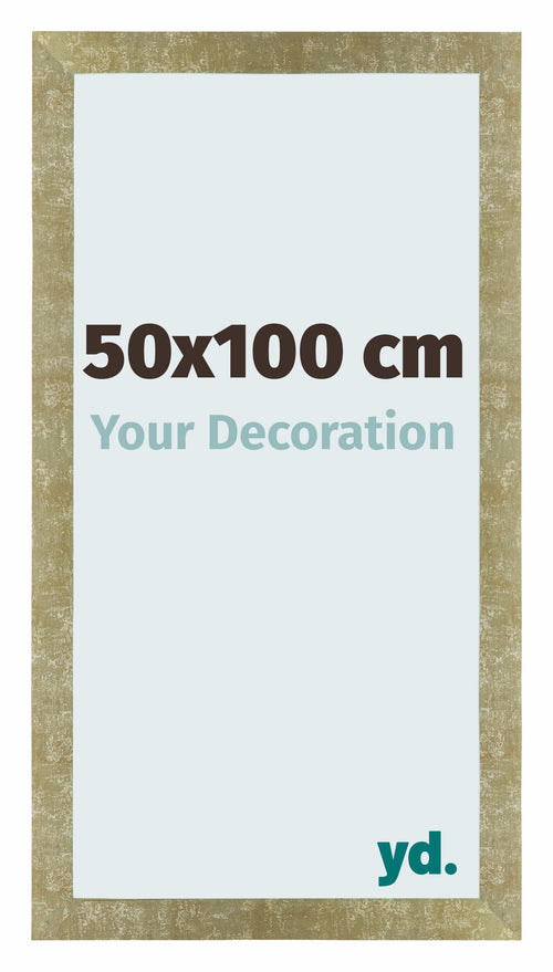 Cadre Photo 50x100cm Or Antique MDF Mura