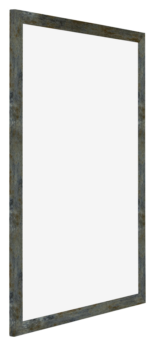 Mura MDF Cadre Photo 59x84cm Bleu Or Melange De Face Oblique | Yourdecoration.fr