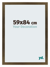 Mura MDF Cadre Photo 59x84cm Bronze Decor De Face Mesure | Yourdecoration.fr