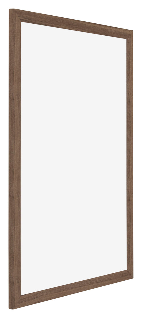 Mura MDF Cadre Photo 59x84cm Noyer Fonce De Face Oblique | Yourdecoration.fr