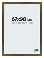 Mura MDF Cadre Photo 67x98cm Bronze Decor De Face Mesure | Yourdecoration.fr